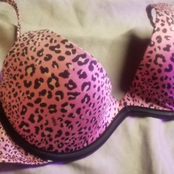 Victoria's Secret Pink Scoopneck Bra Size 34b - Picture 1 of 6